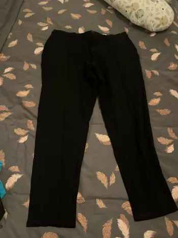 Pantalon homme noir stretch