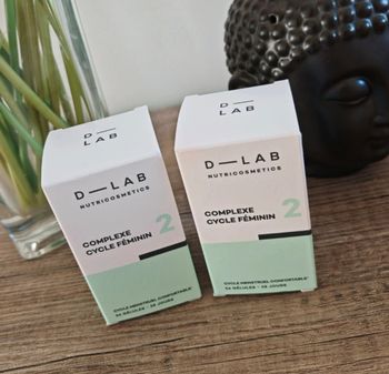 D-LAB complexe cycle féminin neuf ×2