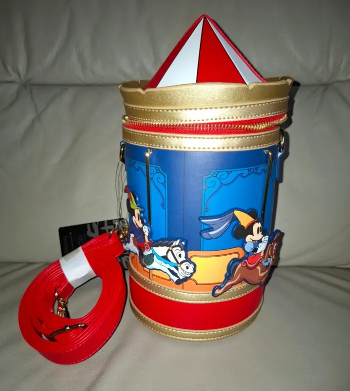 Sac bandoulière mickey taylor minnie mouse carrousel
loungefly disney - photo numéro 2