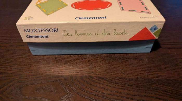 Jeu Montessori : des formes et des lacets - photo numéro 9