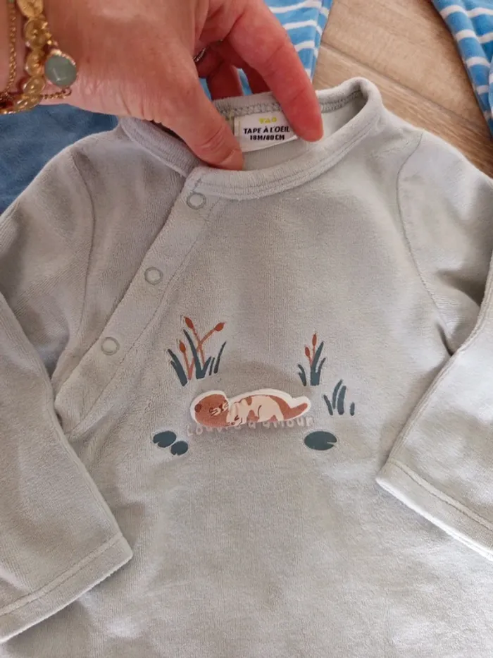 Lot 4 pyjamas bébé garçon 18 mois - photo numéro 3