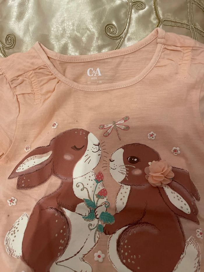 T-shirt, enfant, fille - photo numéro 2