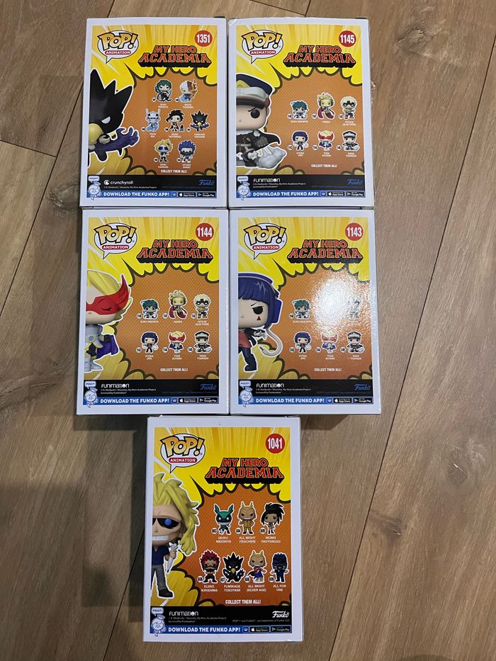 Funko pop my hero academia lot - photo numéro 2