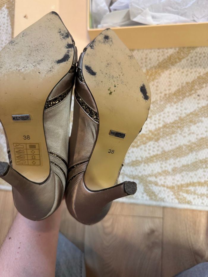 Vends escarpins de soirée - photo numéro 4