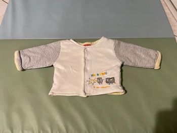 Veste molletonnée 3 mois