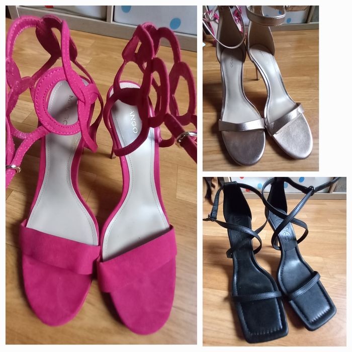 Lot de chaussures talon Mango