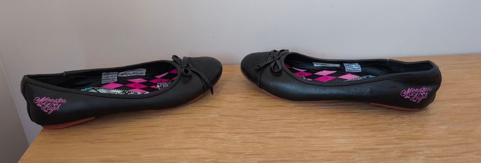 🌸 Ballerines - Monster High - Noir - P34 🌸 - photo numéro 4