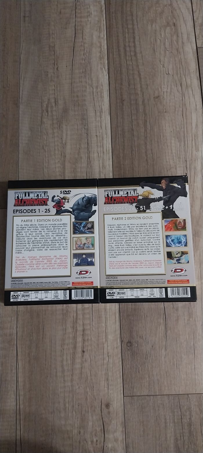 Dvd FullMetal Alchemist - photo numéro 2