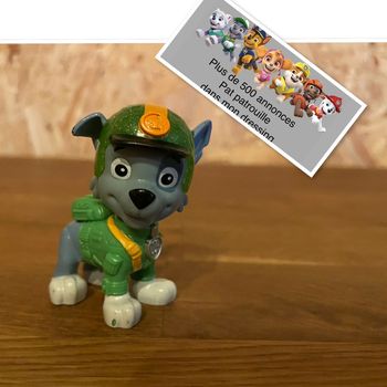 Idée cadeau 🎁 Figurine Rocky Jungle Pups de la Pat Patrouille