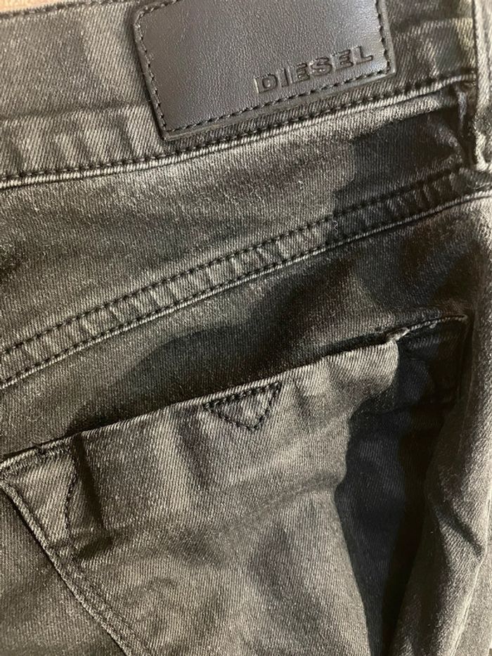 Jegging slim w26 diesel noir - photo numéro 12