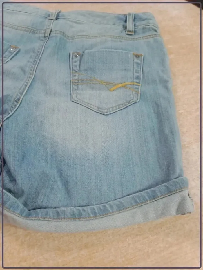 Short en jean femme - photo numéro 8