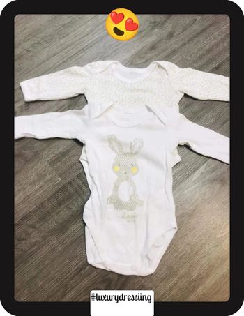 Lot 2 bodies taille 6 mois