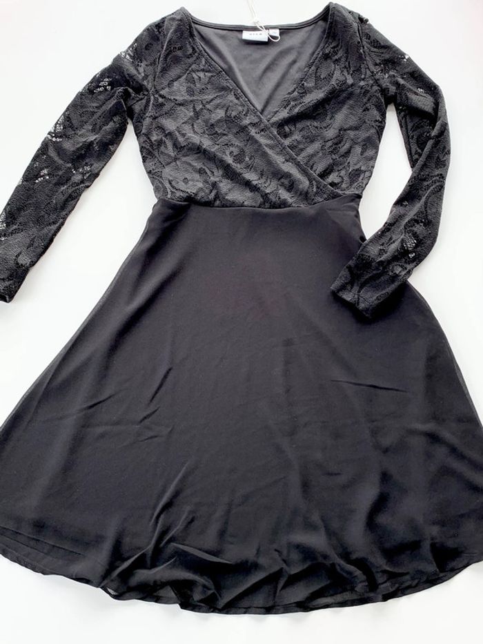 Robe d’été évasé avec dentelles. Neuve. Taille XXS - photo numéro 5
