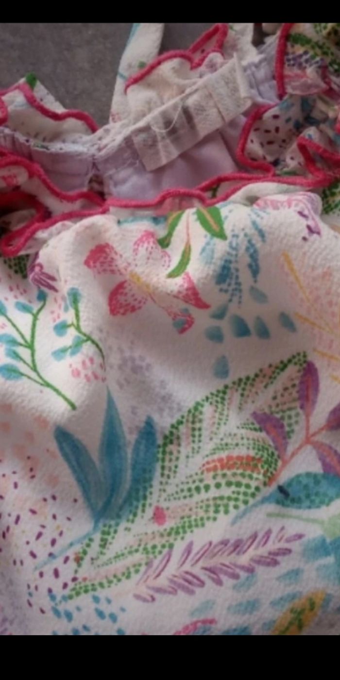 🌺 Belle Robe d'été bébé fille 18 /24 mois - photo numéro 3