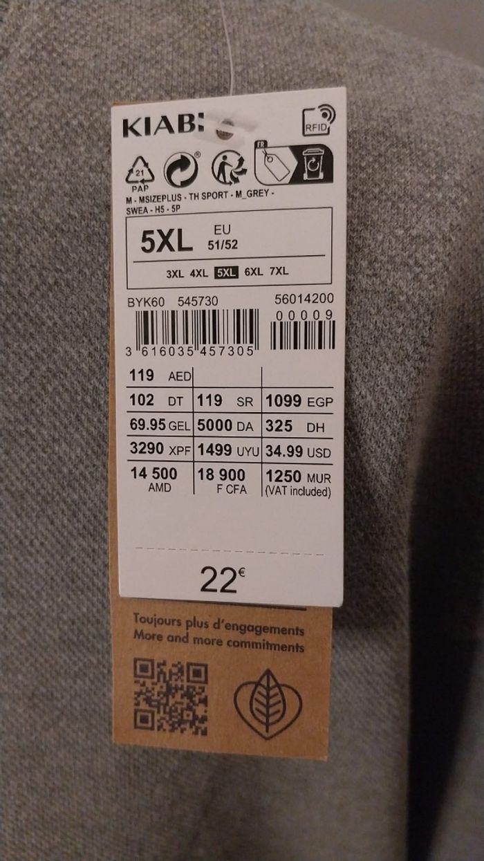 Pull homme T.5XL Kiabi - photo numéro 5