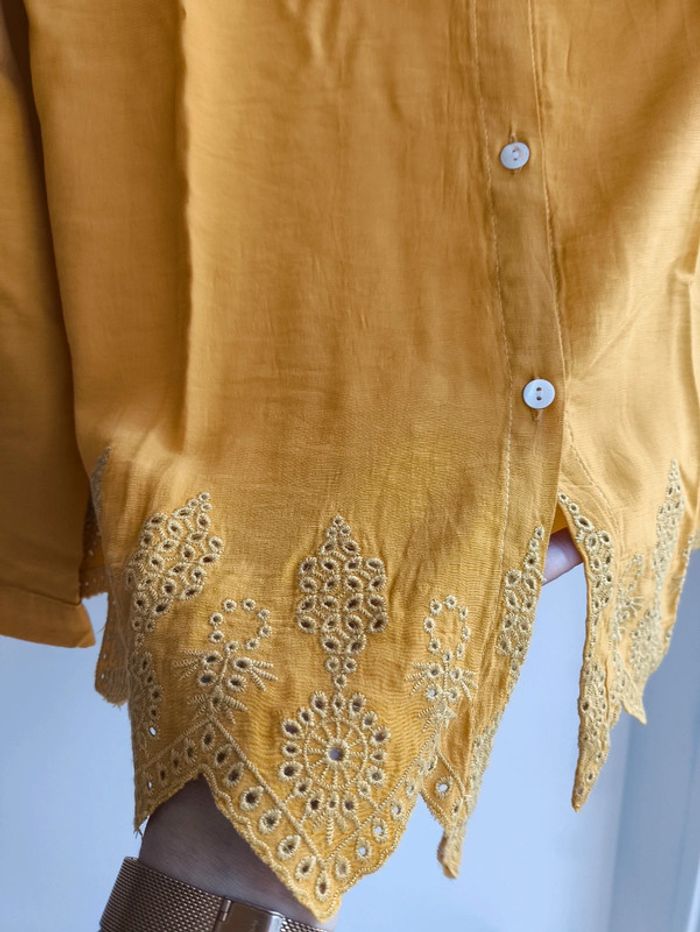 Chemise couleur moutarde 38 - photo numéro 3