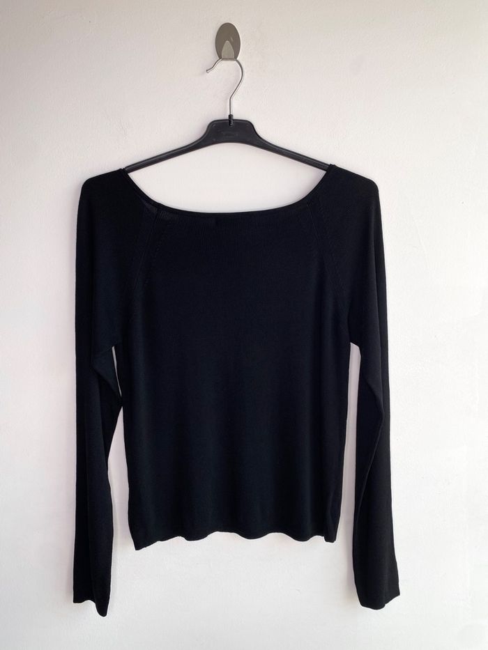 Pull en maille noir Tavia Lucci - photo numéro 2