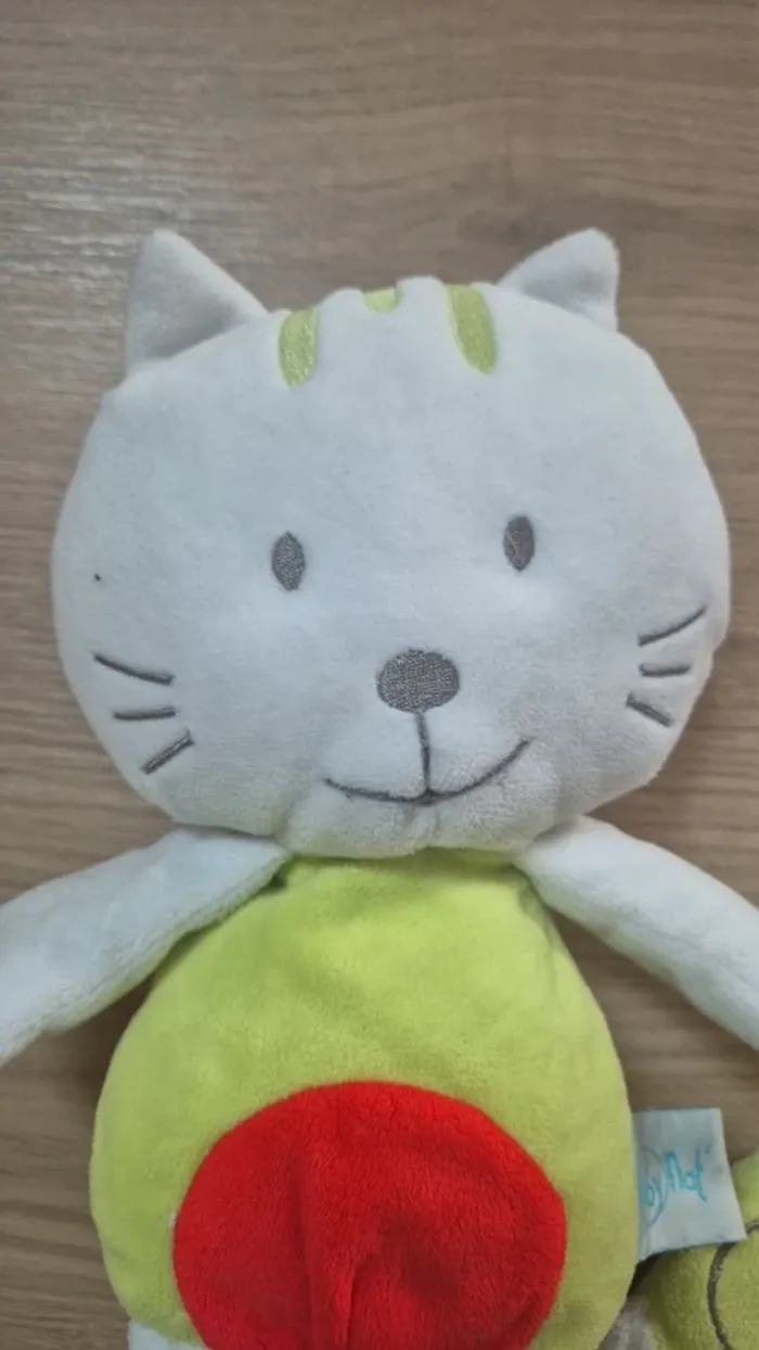 Peluche hochet Baby Nat’ - photo numéro 2