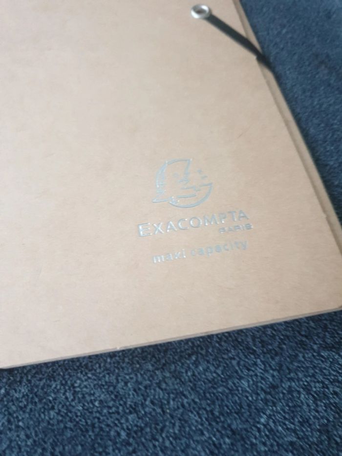 Neuf chemise marque exacompta - photo numéro 2