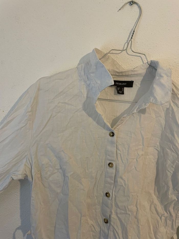 Chemise à manches longues blanche taille 38 - photo numéro 3