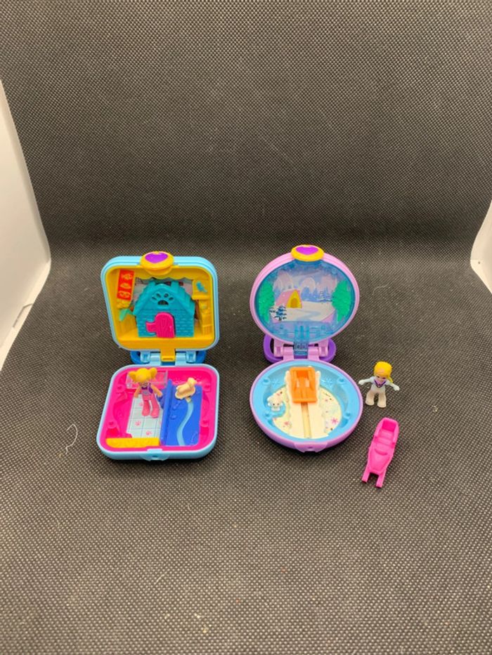 Lot de 2 mini polly pocket