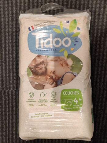 Couches Tidoo taille 4+