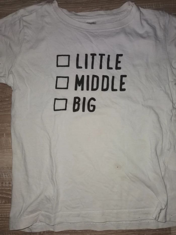 T-shirt manches courtes blancs