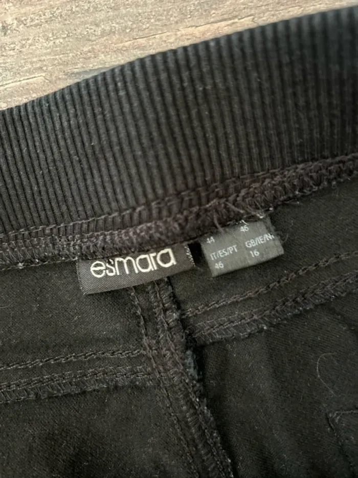 Pantalon toile taille élastique - photo numéro 5