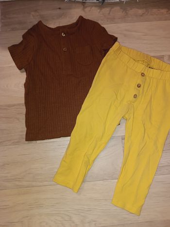 Ensemble maillot t-shirt legging