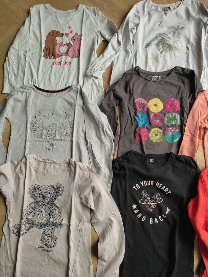Lot vêtements fille 10 ans automne hiver - photo numéro 10