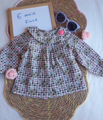 Blouse 👧 6 mois