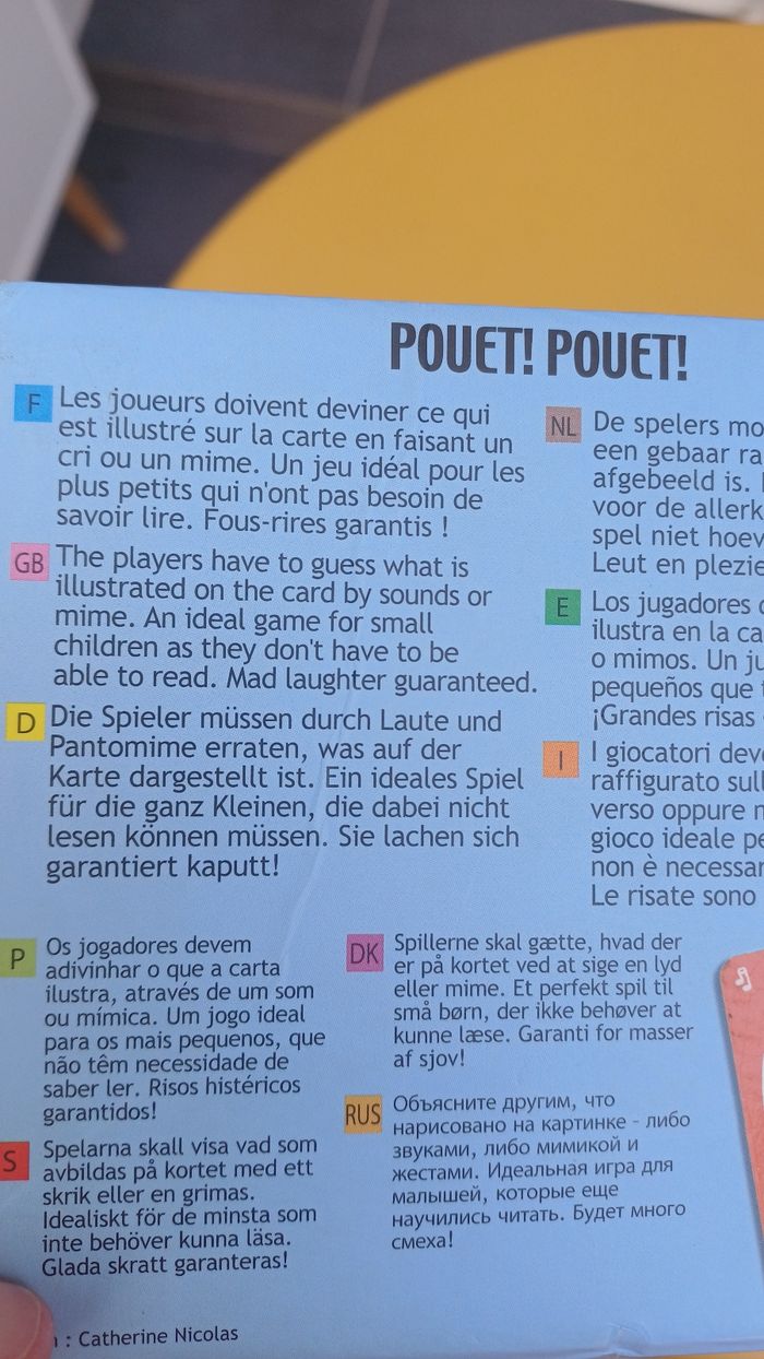 Jeu pouet pouet, djeco - photo numéro 2