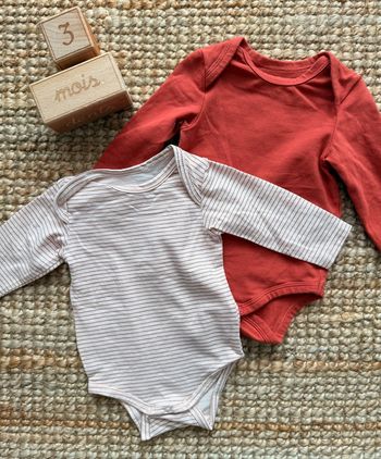 Lot body TAO 3mois / 60cm