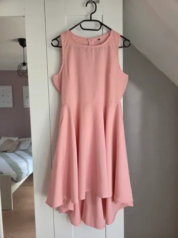 Robe rose mariage cocktail soirée femme taille 38