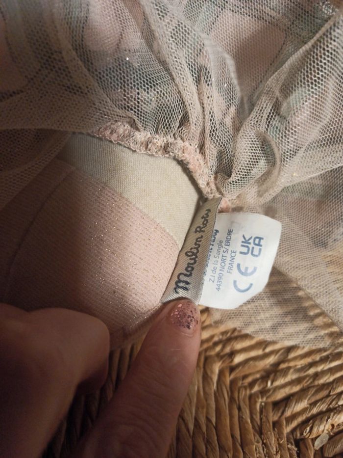 Peluche lapin Victorine Moulin roty la petite école de danse tbe - photo numéro 5