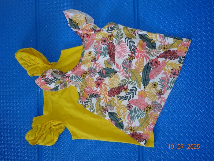 Lot 2 T-Shirts fillette 5 ans