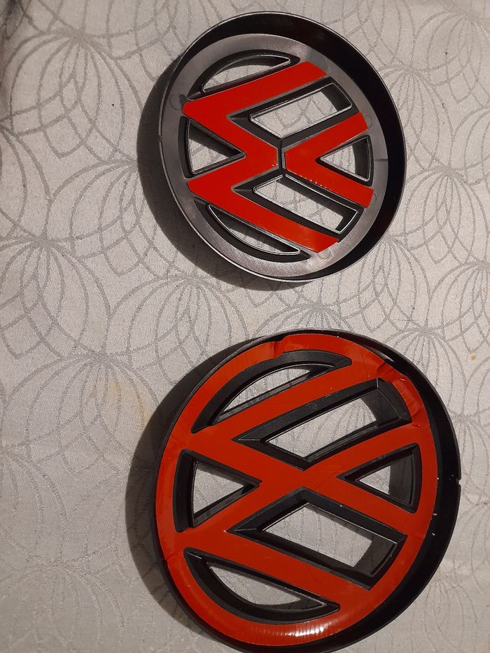 Lot de 2 Logo de volkswagen - photo numéro 4