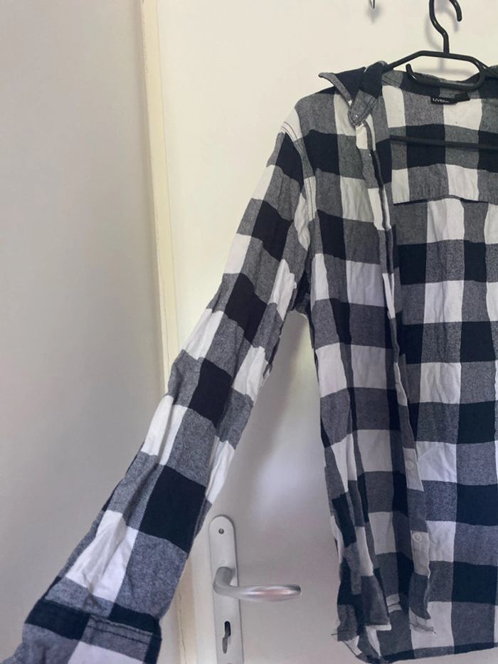 Chemise à carreaux femme - photo numéro 2