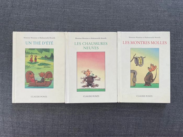 Lot de 3 livres de Claude Ponti - École des loisirs