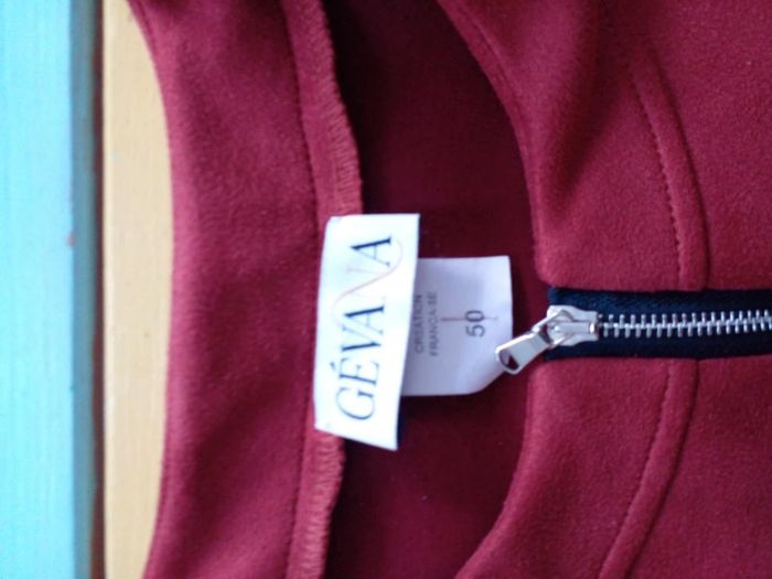 Veste simili dain Gevana Taille 50 - photo numéro 4