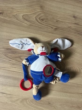 Doudou lapin marin