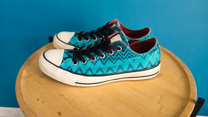 Converse bleu basse taille 38 - photo numéro 3
