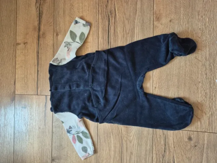 Pyjama velours Petit Bégin “Oiseau”  6 mois 🐦💖 - photo numéro 7