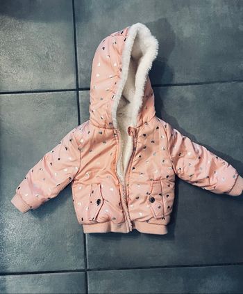 Doudoune réversible neuve 9 mois Mes Petits Cailloux