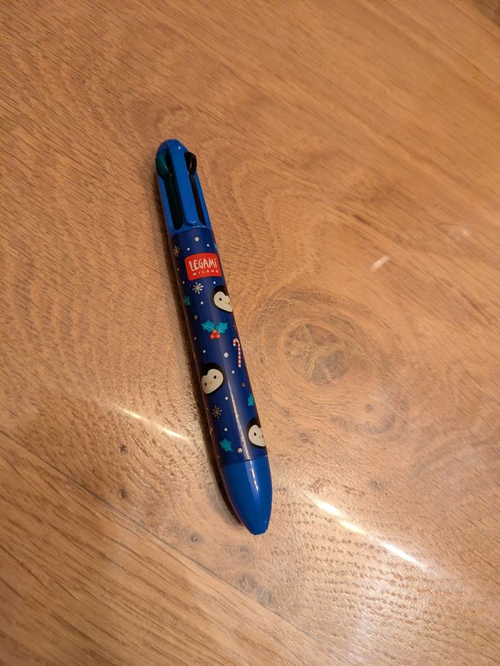 Stylo 4 couleurs Legami