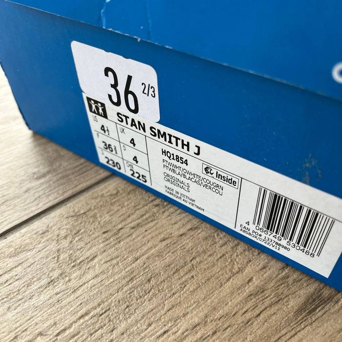 Baskets Adidas Stan Smith taille 36 2/3 - photo numéro 8