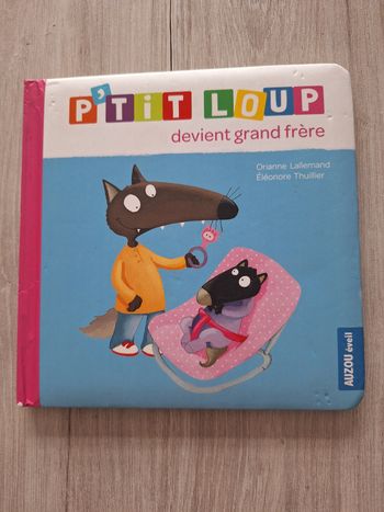 Livre p'tit loup devient grand frère