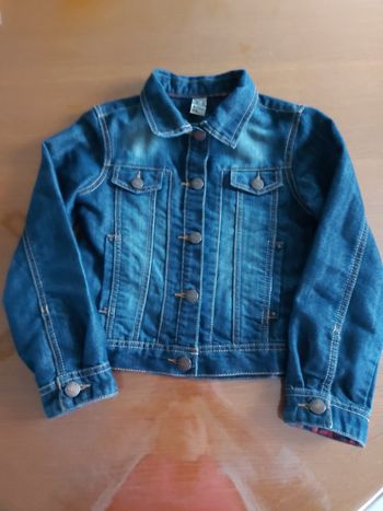 Veste en jeans taille 8 ans