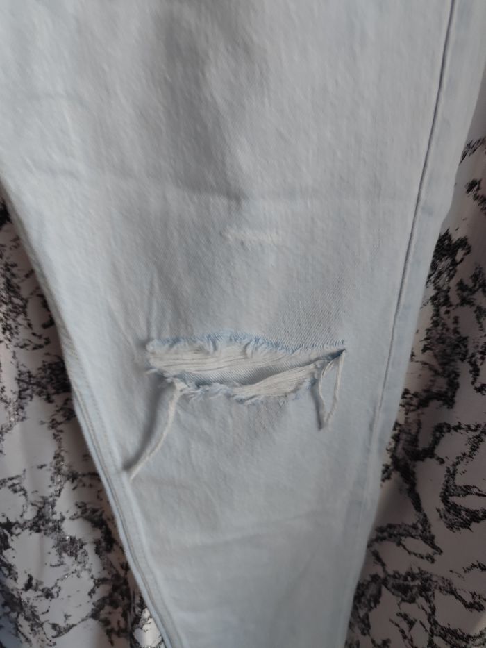 Pantalon en jeans jambes larges neuf Primark taille 40 - photo numéro 3