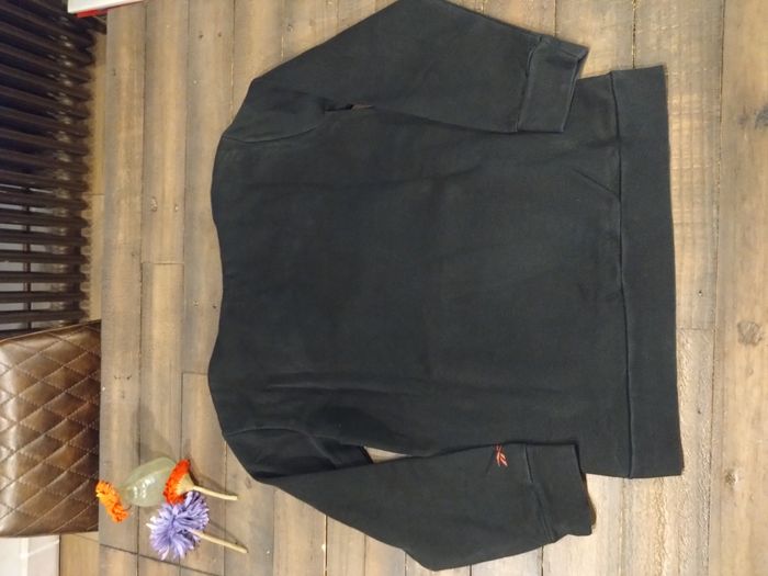 Sweat à capuche Reebok noir avec zip – Garçon 13-14 ans – Très bon état - photo numéro 4